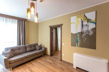 Фото номера Люкс с 1 спальней Отель Panorama Boutique Hotel г. Сфынту-Георге 3